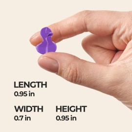 4PCS Valve Stem Caps | Durable Plastic Tire Valve Covers w/ Adorable Rubber Duck Design | Weatherproof, Corrosion-Resistant & Easy to Install | Universal Fit for Cars, Motorcycles, Bicycles | Purple