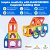 Magformers Basic Plus 30 Pieces Rainbow Toys Set, Educational Magnetic