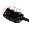 The bbosong lab Maze Hair Brush – Curved and Flexible