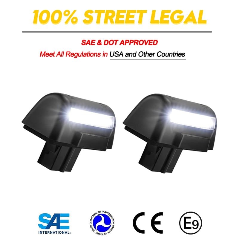 2Pcs For Ford Transit MK5 MK6 MK7 Connect 1985-2014 LED