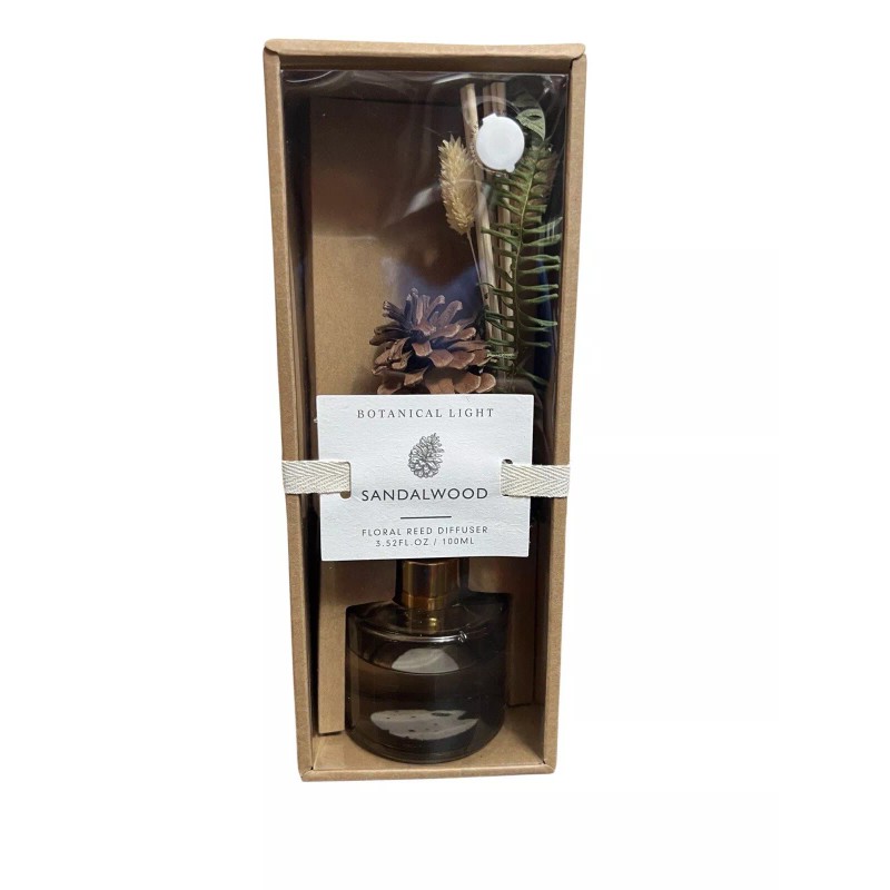 Botanical Light Sandalwood Floral Reed Diffuser 3.52 FL