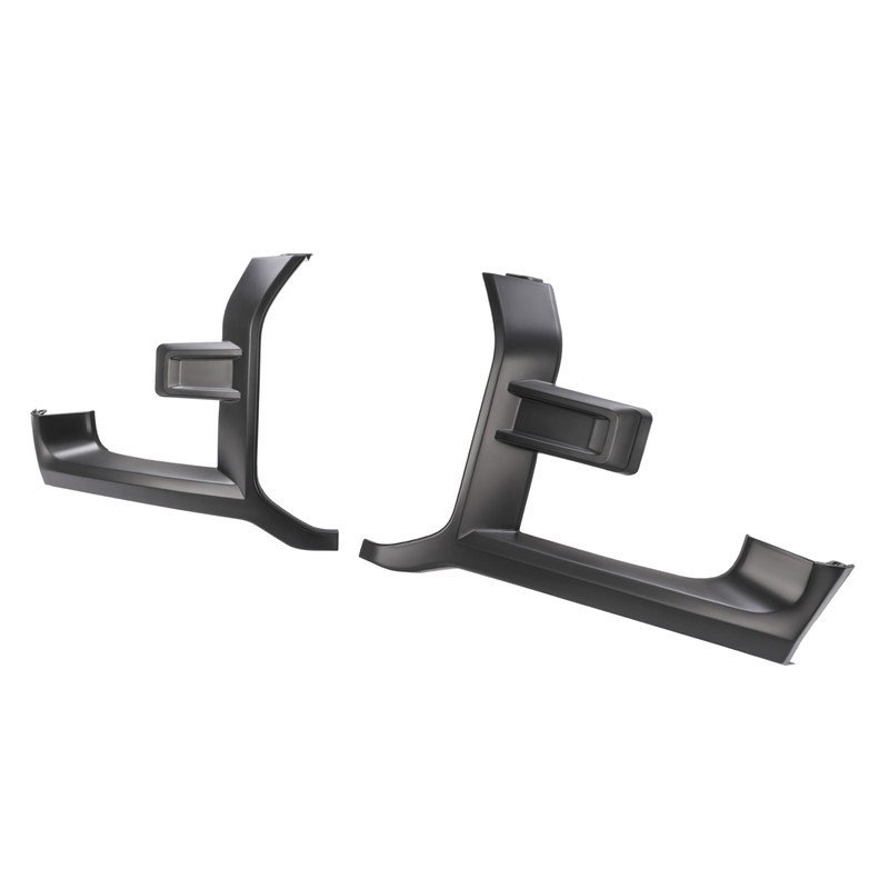 HECASA Pair Headlight Molding Compatible with 2017-2020 Ford F150 Raptor