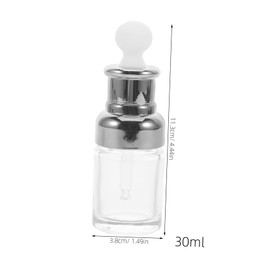 NOLITOY Mini Travel Toiletry Bottles Set Refillable Vials for Skincare Essential Oil