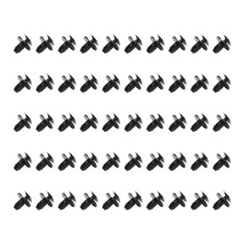 GNXfixt Jumpy Berlingo C3 C4 C5 C6 Bumper Clips Plastic Rivets for Car 1609267280 Pack of 50