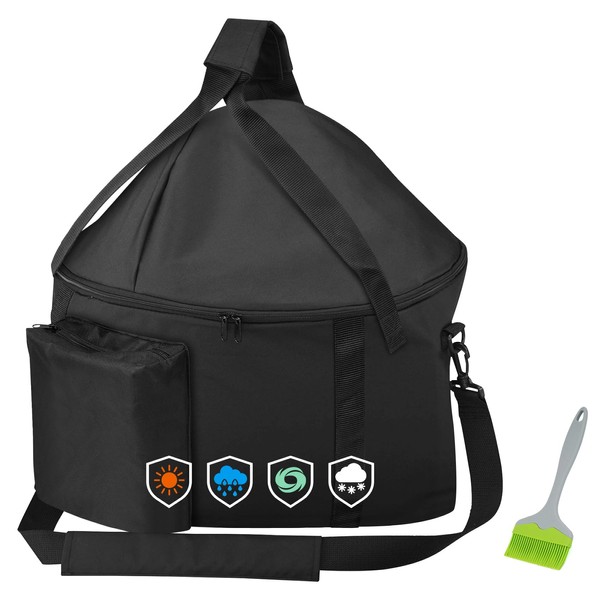 EZ-DONGTENG Portable Grill Carry Bag compatible with Weber Smokey Joe