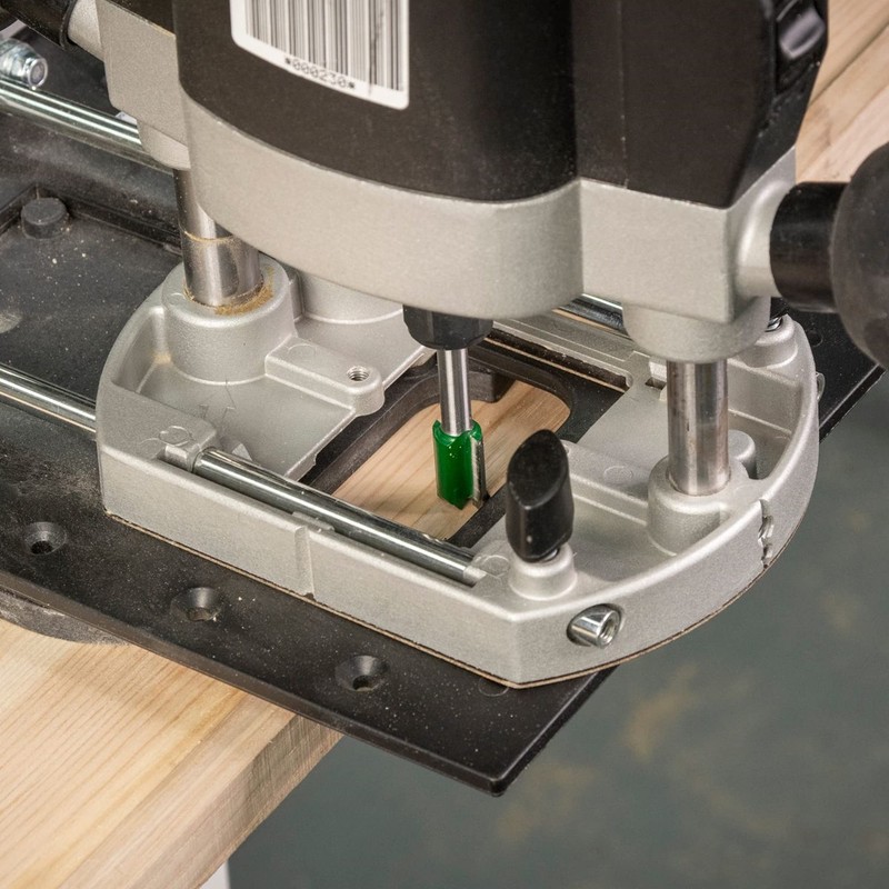 Trend CRB Trimming Base for Precise Hardwood Trimming, Compatible with