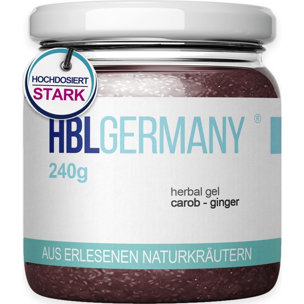 HBLGermany® The Original Herbal Gel - [Supply Pack] Natural Herbs for Active Men with Maca Red - Ginseng - Cola Nut - Laboratory Tested in Germany