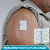 50 Pcs Chest Port Shower Cover Waterproof Adhesive Bandage Protector