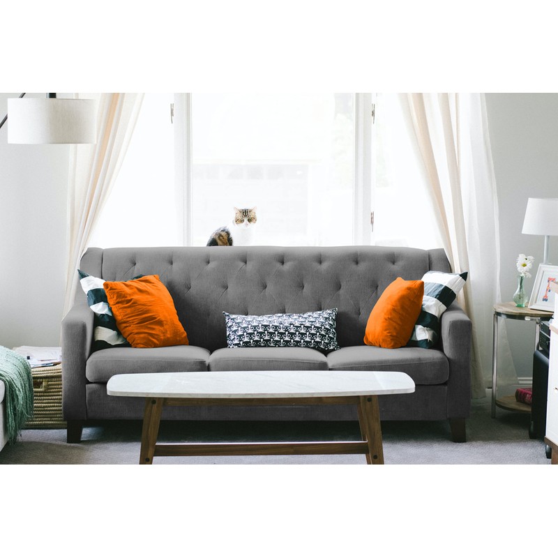 npluseins Double Pack Cotton Cushion Covers Modern Home Decoration in