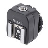 TF-321 Flash Hot Shoe Adapter, with Pc Sync Port, Flash