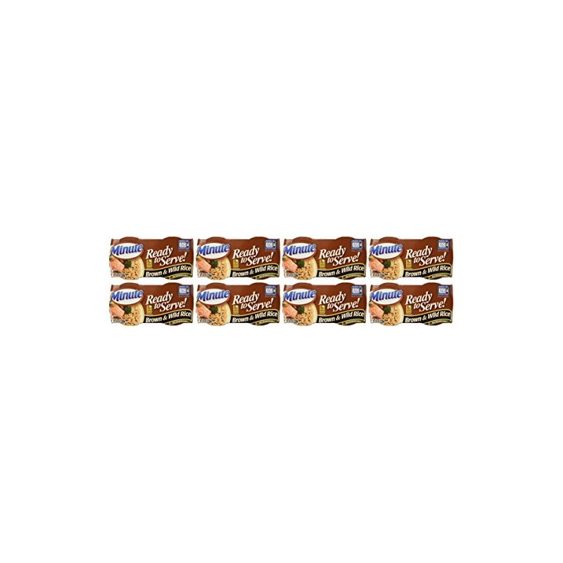 Minute Ready to Serve Brown & Wild Rice, 4.4 Ounce