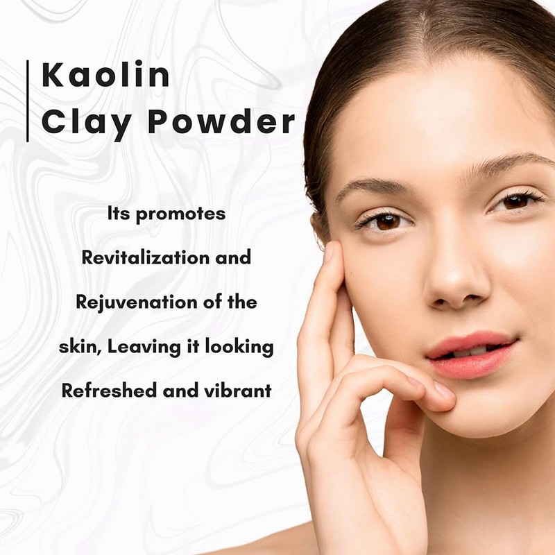 Kaolin Clay Powder 114 g for Face, Skin Care, Soap