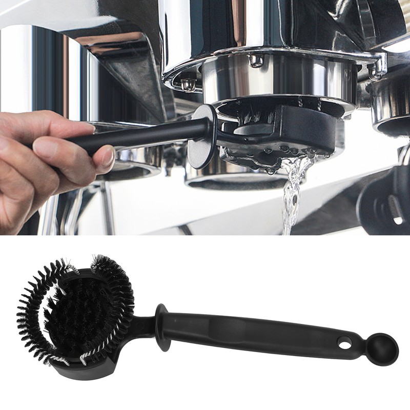 Coffee Machine Brewing Head Clean Brush Removable Coffee Maker Cleaning