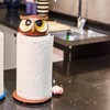 Aayla Paper Towel Holder - Metal Unique Owl Paper Towel