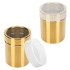 2Pcs Powdered Sugar Shaker Duster, Cinnamon Shaker Flour Sifter Stainless