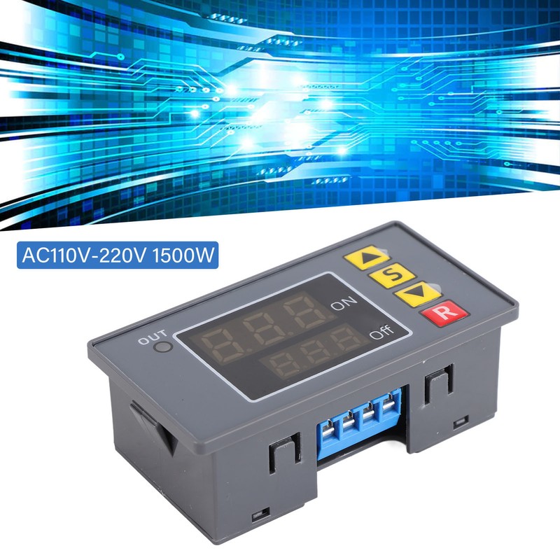 Timer Relay Large Screen OP CL LOP Parameters Independent Store