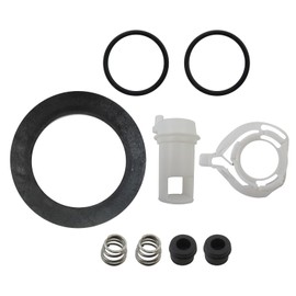 BGEHHCY 42049 Water Valve Kit for Thetford Style II Toilets - Lasting RV Toilet Water Valve Kit with Leak-proof Rubber Seals
