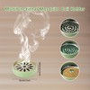 Dayinkes Mosquito Coil Holder, Detachable Incense Burner with Separator, Portable