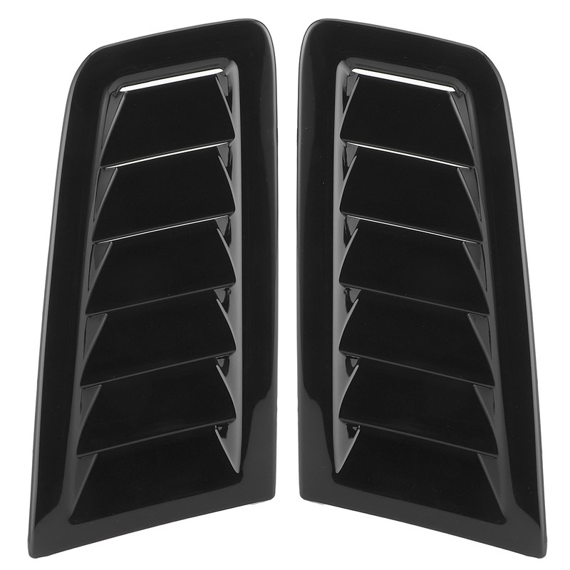 2Pcs Universal Bonnet Air Vents Engine Hood Car Exterior Parts