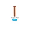 METALLIXITY 1pc Pure Copper Sheet (1000mm*100mm*0.01mm) Metal Copper Plate for