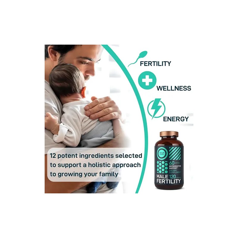 Suplemento De Fertilidad Masculina Vitaminas Prenatales Sabor S/n Sin Sabor
