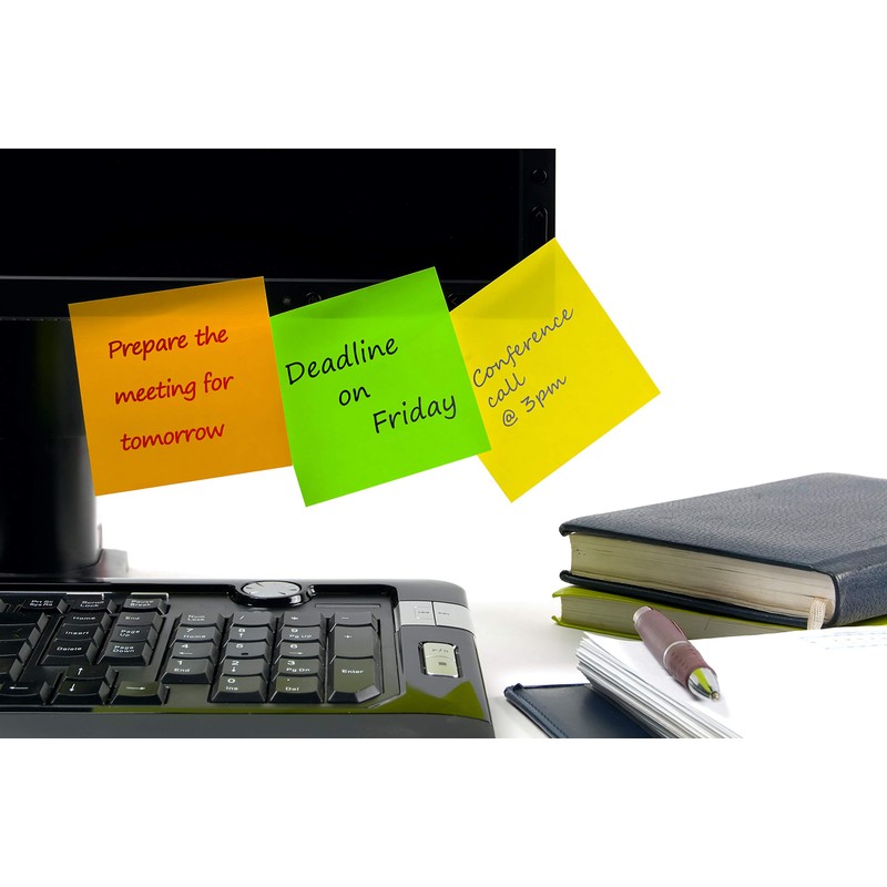 Post it Sticky Notes Bright | Square Shape Sticky Pads