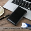 DMFLY Leather Professional Business Card Holder Organizer Book - 300