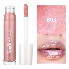 Ayvanna Rêver Lip Gloss Brillante Con Perlas De Diamante