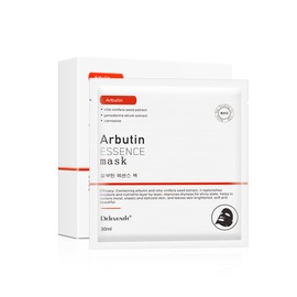 DEleventh Korea α-Arbutin Essence Facial Mask 30ml×5pcs / Anti-Wrinkle, Moisturizing, and Balancing Skin Moisture and Oil for Elastic and Tender Skin, Reduce Rough Dry Lines and Remove Blackheads