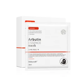 DEleventh Korea α-Arbutin Essence Facial Mask 30ml×5pcs / Anti-Wrinkle, Moisturizing, and Balancing Skin Moisture and Oil for Elastic and Tender Skin, Reduce Rough Dry Lines and Remove Blackheads