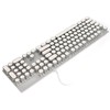 Blue Switch Mechanical Keyboard 104 Keys Backlight Ergonomic Retro Steampunk