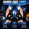 LED Fingerless Glove for Night Tasks – Hands-Free Light with