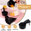 Silicone Cooking Utensils Set, 17pcs Kitchen Utensil Set with Rotatable