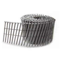 B&C Eagle 314X120HDRC Round Head 3-1/4-Inch x .120 x 15 Degree Hot Dip Galvanized Ring Shank Wire Collated Coil Framing Nails (2,500 per box)