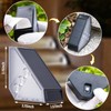 ROSHWEY Solar Stair Lights Outdoor Waterproof, 16 Pack Solar Step