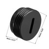 sourcing map Carbon Brush Holder Caps 16mm O.D. 8mm Thickness