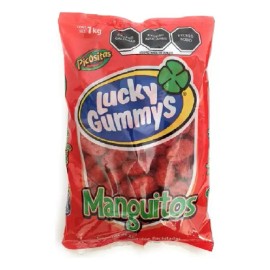 Gomita Lucky Gummys Mango Enchilado Con Chile 1kg