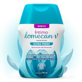 LOMECAN Ultra Fresh Jabón Líquido Intimo Versión De Bolsillo. Contiene 80ml.