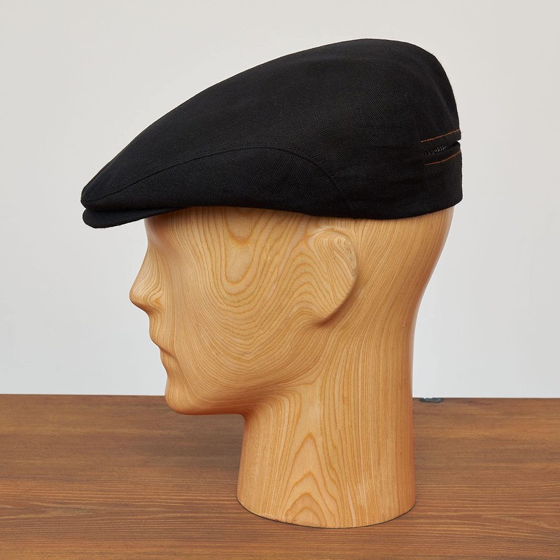 Sterkowski Summer 100% Linen Super Light Flat Cap -