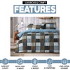 Olivia Rocco Glencoe Check Duvet Cover Set Easy Care Bedding