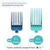 Clipper Guards 12 10 Compatible with Most Wahl Clippers, Color