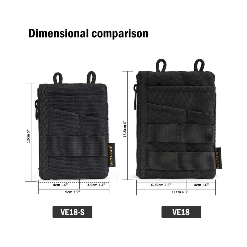 VIPERADE VE18-S Small EDC Bag Mini EDC Pocket Pouch Tool