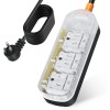 Unbranded Surge Protector Power Strip 3 Outlets 3-10ft Extension Cord