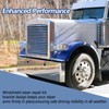 Windshield Wiper Repair Kit Stainless Steel Mounting Brackets Compatible for