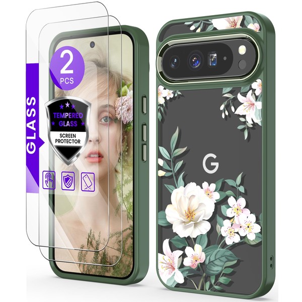 DagoRoo for Google 9 Pro XL Case+Tempered Glass Screen Protector,