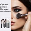 SHELWIN Makeup Brushs Set 12 Pcs Classic Black Makeup Brush