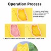 Eidoct 8PCS Cookie Cutters Shapes Baking Set Moulds Cookie Cutters