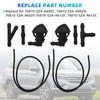 Pack of 2 Wiper Washer Nozzles Compatible with Honda Pilot