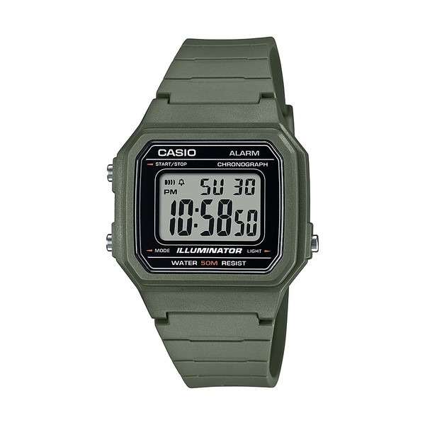 Casio W217H-3AV Series | Men’s Digital Watch | Green |
