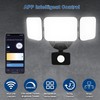 EMANER Smart Security Light Motion Sensor, Compatible with Alexa/Google Home,